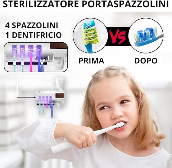 Nuvia™ - Sterilizzatore Spazzolini